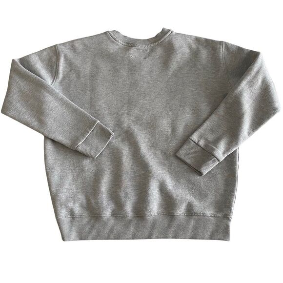 Vintage Y2K Tommy Jeans Tommy Hilfiger Logo Patch Sweatshirt Gray Size Small - Picture 2 of 7